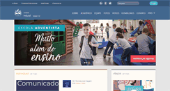 Desktop Screenshot of indaial.educacaoadventista.org.br