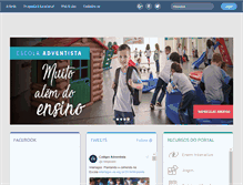 Tablet Screenshot of eacg.educacaoadventista.org.br