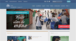 Desktop Screenshot of guarapuava.educacaoadventista.org.br