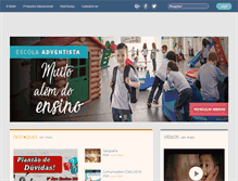 Tablet Screenshot of gopouva.educacaoadventista.org.br