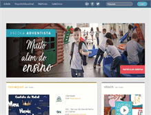 Tablet Screenshot of edueaa.educacaoadventista.org.br