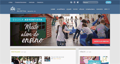Desktop Screenshot of eajf.educacaoadventista.org.br