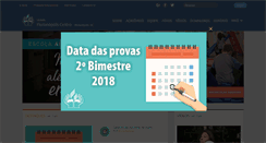 Desktop Screenshot of florianopoliscentro.educacaoadventista.org.br