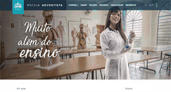 Desktop Screenshot of educacaoadventista.org.br