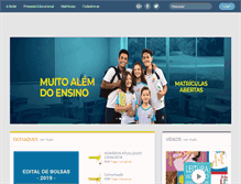Tablet Screenshot of pprudente.educacaoadventista.org.br