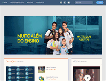 Tablet Screenshot of pontagrossa.educacaoadventista.org.br